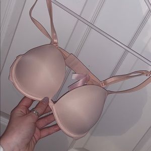 Pink push up bra